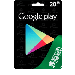 اشترِ الآن بطاقة شحن قوقل بلاي 20 ريال سعودي - أفضل قيمة وأسرع شحن!