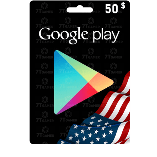 احصل على بطاقة شحن قوقل بلاي بقيمة 50 دولار أمريكي من متجر ريكس سوق احصل على بطاقة شحن قوقل بلاي بقيمة 50 دولار أمريكي من متجر ريكس سوق
