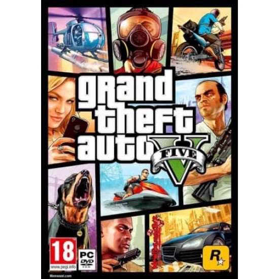 استعد لاستكشاف عوالم غير محدودة قراند 5 الحياة الواقعية GTV شراء لعبة Grand Theft Auto V: قراند 5 الحياة الواقعية GTA 5
