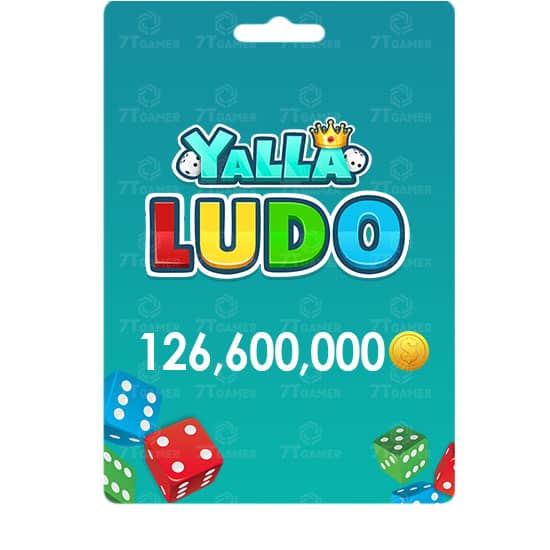بطاقة يلا لودو 126,600,000 ذهبية – شحن فوري | ريكس سوق بطاقة يلا لودو 126,600,000 ذهبية – شحن فوري | ريكس سوق