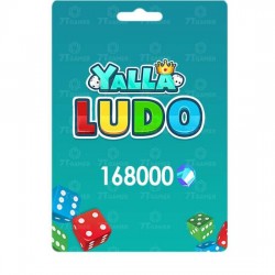 بطاقة شحن يلا لودو 168000 ماسة | اختر طريقك للفوز والتميّز داخل اللعبة بطاقة شحن يلا لودو 168000 ماسة | اختر طريقك للفوز والتميّز داخل اللعبة