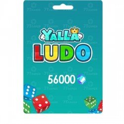 بطاقة شحن يلا لودو 56000 ماسة من متجر ريكس سوق تسليم فوري بطاقة شحن يلا لودو 56000 ماسة من متجر ريكس سوق تسليم فوري