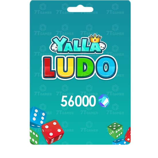 بطاقة شحن يلا لودو 56000 ماسة من متجر ريكس سوق تسليم فوري بطاقة شحن يلا لودو 56000 ماسة من متجر ريكس سوق تسليم فوري