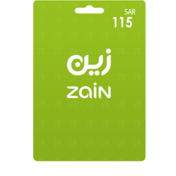 بطاقة زين 115 ريال - اتصالات وإنترنت بلا حدود!
