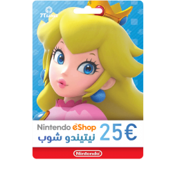 بطاقات نينتندو شوب اوروبي €25 يورو | مفتاحك لعالم من المرح والترفيه! بطاقات نينتندو شوب اوروبي €25 يورو | مفتاحك لعالم من المرح والترفيه!