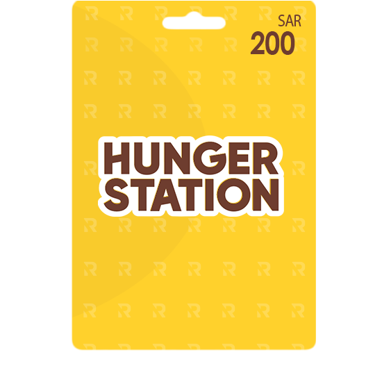 بطاقة هدايا هنقرستيشن بقيمة 200 ريال - بطاقة شحن محفظة Hungerstation بطاقة هدايا هنقرستيشن بقيمة 200 ريال - بطاقة شحن محفظة Hungerstation