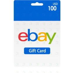 افتح بوابة التسوق المذهلة مع بطاقة هدايا إيباي 100 دولار (للحساب الأمريكي) من متجر ريكس سوق!