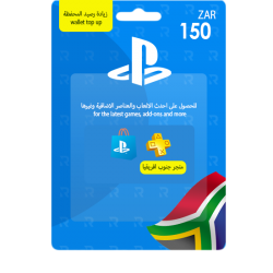 اشترِ بطاقة شحن بلايستيشن ستور الجنوب الإفريقي 150 زار من ريكس سوق اليوم اشترِ بطاقة شحن بلايستيشن ستور الجنوب الإفريقي 150 زار من ريكس سوق اليوم
