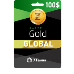 شراء بطاقة ريزر قولد 100$ للحساب العالمي razer gold gift card شراء بطاقة ريزر قولد 100$ للحساب العالمي razer gold gift card