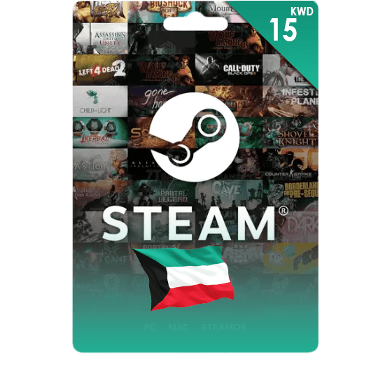 بطاقة ستيم كويتي 15 دينار – شحن رصيد Steam بسهولة وأمان بطاقة ستيم كويتي 15 دينار – شحن رصيد Steam بسهولة وأمان