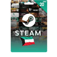 ارتقِ بتجربتك على منصة Steam مع بطاقة ستيم كويتي 20 دينار