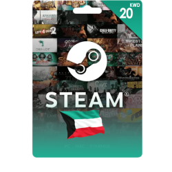 ارتقِ بتجربتك على منصة Steam مع بطاقة ستيم كويتي 20 دينار