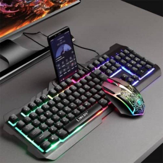 لوحة مفاتيح وماوس ألعاب لاسلكي Delog V60 – ريكس سوق لوحة مفاتيح وماوس ألعاب لاسلكي Delog V60 – ريكس سوق
