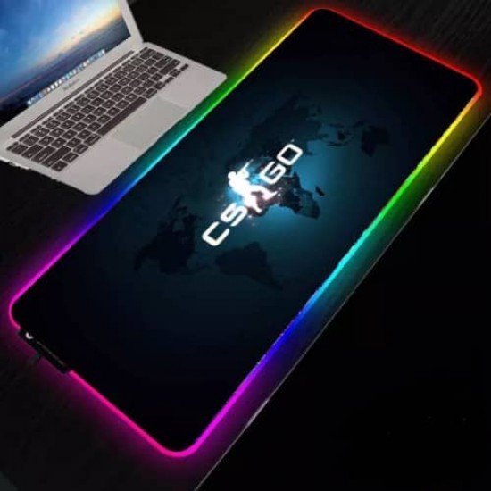 ماوس باد ألعاب RGB كبير مع إضاءة LED - سطح ناعم وأداء عالي - ريكس سوق ماوس باد ألعاب RGB كبير مع إضاءة LED - سطح ناعم وأداء عالي - ريكس سوق