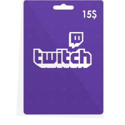احصل على بطاقة هدايا تويتش 15 دولار للحساب الأمريكي - عروض حصرية!