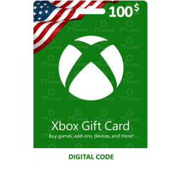 بطاقة هدايا إكس بوكس 100 دولار أمريكي: مفتاح عالم مليء بالمغامرات والإثارة!