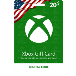 بطاقة هدايا إكس بوكس 20 دولار أمريكي: مفتاح عالم مليء بالمغامرات والإثارة!