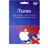 ايتونز بريطاني 50 جنيه استرليني