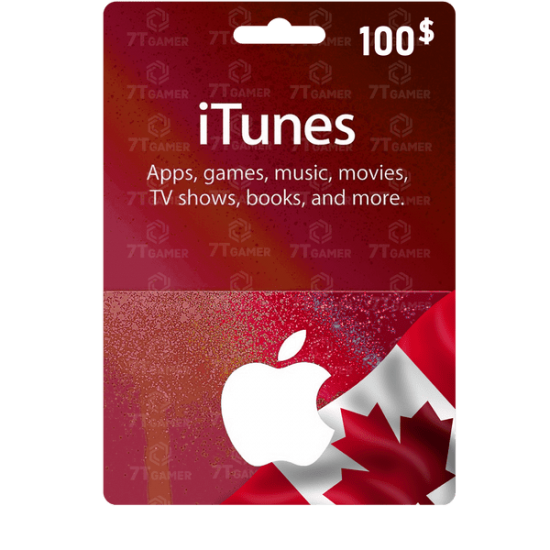 امتلك العالم بأسره في جيبك مع بطاقة شحن iTunes بقيمة 100 دولار كندي من متجر ريكس سوق! امتلك العالم بأسره في جيبك مع بطاقة شحن iTunes بقيمة 100 دولار كندي من متجر ريكس سوق!