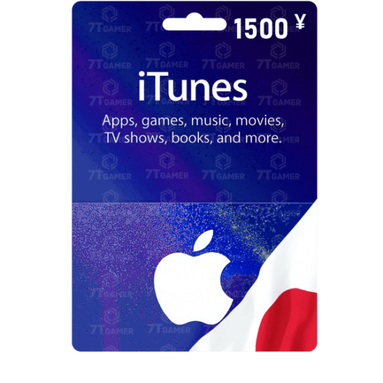 لا داعي للبحث بعد الآن! بطاقة شحن iTunes بقيمة 1500 ين ياباني من متجر RexSouq لا داعي للبحث بعد الآن! بطاقة شحن iTunes بقيمة 1500 ين ياباني من متجر RexSouq