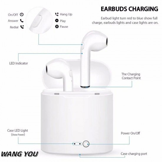 بكج ساعة رياضية ذكية 116plus Us + سماعات بلوتوث لا سلكية بكج ساعة رياضية ذكية 116plus Us + سماعات بلوتوث لا سلكية