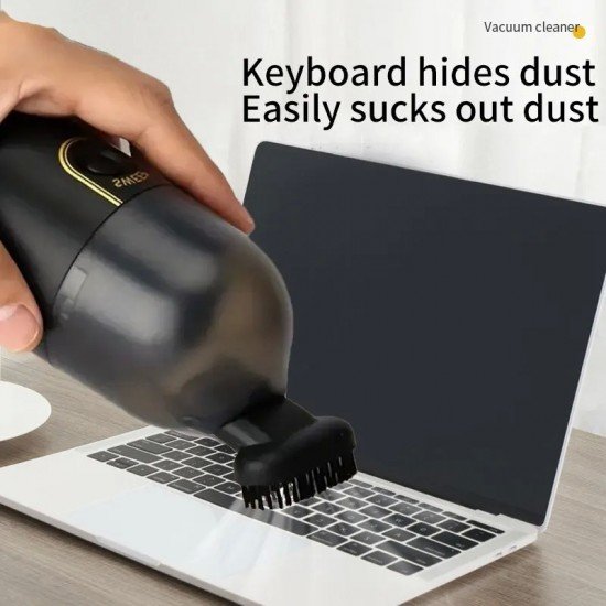 مكنسة كهربائية صغيرة ومحمولة لاسلكية وقابلة لإعادة الشحن ب USB مكنسة كهربائية صغيرة ومحمولة لاسلكية وقابلة لإعادة الشحن ب USB