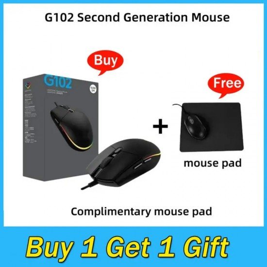 ماوس Logitech G102: تحكم دقيق وأداء استثنائي بسعر مناسب! ماوس Logitech G102: تحكم دقيق وأداء استثنائي بسعر مناسب!