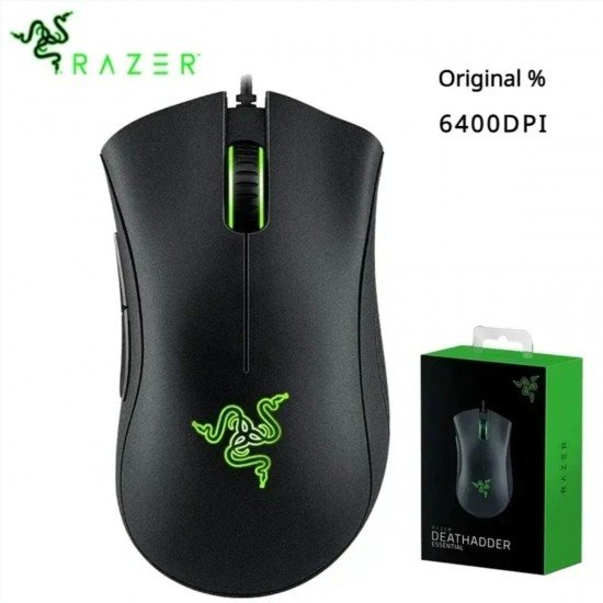 ماوس Razer DeathAdder أساسي للألعاب: تحكم دقيق وأداء استثنائي بسعر مناسب! ماوس Razer DeathAdder أساسي للألعاب: تحكم دقيق وأداء استثنائي بسعر مناسب!