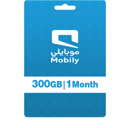 احصل على بطاقة بيانات موبايلي 300 جيجا - استمتع بإنترنت غير محدود!