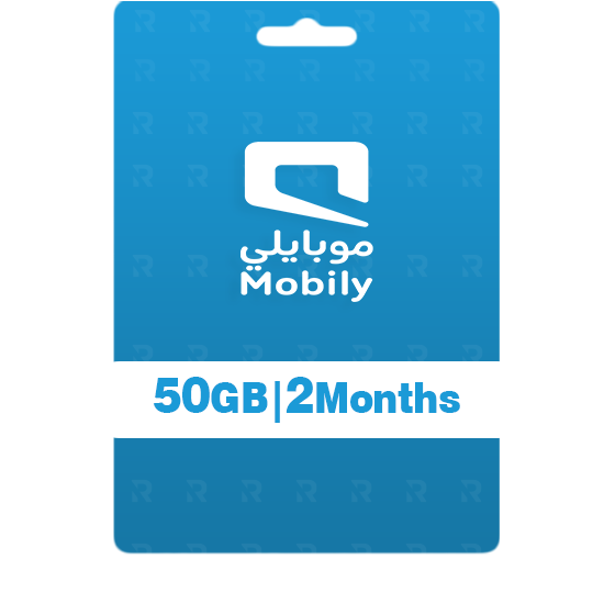 استمتع بتجربة اتصال مميزة: بطاقة بيانات موبايلي 50 جيجا شهرين - متجر ريكس سوق استمتع بتجربة اتصال مميزة: بطاقة بيانات موبايلي 50 جيجا شهرين - متجر ريكس سوق