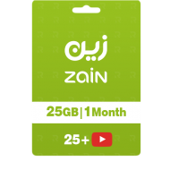 استمتع بتجربة رائعة: شحن انترنت زين 25 جيجا + 25 يوتيوب شهر واحد استمتع بتجربة رائعة: شحن انترنت زين 25 جيجا + 25 يوتيوب شهر واحد