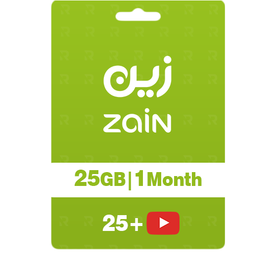 استمتع بتجربة رائعة: شحن انترنت زين 25 جيجا + 25 يوتيوب شهر واحد استمتع بتجربة رائعة: شحن انترنت زين 25 جيجا + 25 يوتيوب شهر واحد
