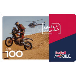 بطاقة شحن ريد بُل موبايل 100 ريال | جرعة طاقة لاتصالاتك! بطاقة شحن ريد بُل موبايل 100 ريال | جرعة طاقة لاتصالاتك!